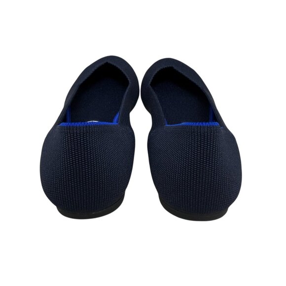 Rothy's The Flat Round Toe In Maritime Navy ballet shoes women's size 11.5 - Picture 4 of 8